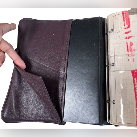 VTG RARE 1982 Claudia Tres Jolie Planner Agenda Book Kilim Carpet w/Leather - Picture 3 of 16